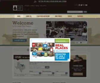 Texaslakestrail.com(Lakes Trail Region) Screenshot