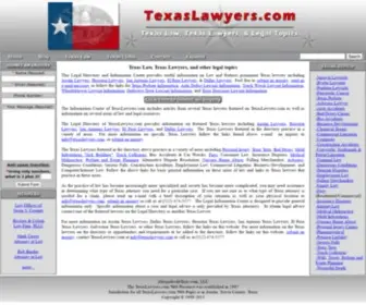 Texaslawyers.com(Law Offices of Jason S) Screenshot