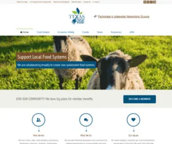 Texaslocalfood.org(Texas Center for Local Food) Screenshot