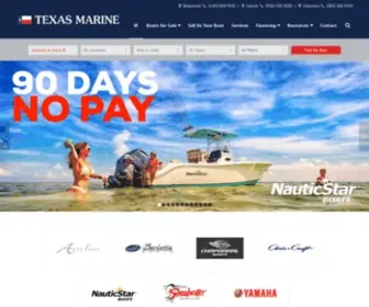 Texasmarine.com(Texas Marine) Screenshot