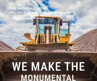 Texasmaterialsgroup.com(Texas Materials Group) Screenshot