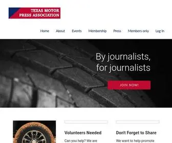 Texasmotorpress.org(By Texas journalists) Screenshot