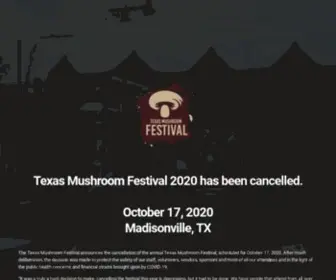 Texasmushroomfestival.com(Mogeqq) Screenshot