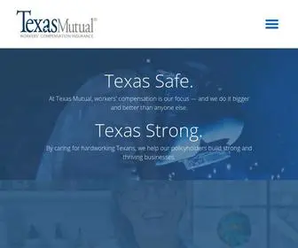 Texasmutual.com(Workers' Compensation Insurance) Screenshot