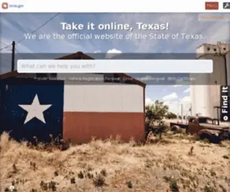 Texasonline.com(Texasonline) Screenshot