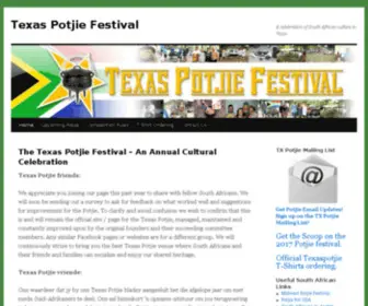 Texaspotjie.com(Texaspotjie) Screenshot