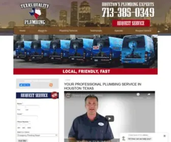 Texasqualityplumbing.com(Texas Quality Plumbing) Screenshot