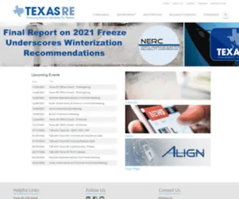 Texasre.org(Homepage) Screenshot