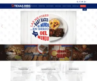 Texasribs.com.mx(Texas Ribs) Screenshot