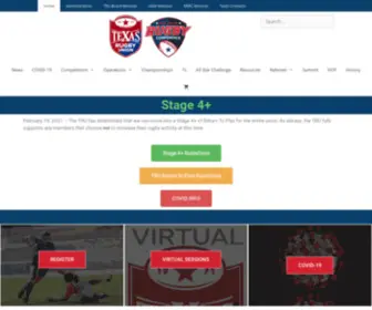 Texasrugbyunion.com(Texas Rugby Union) Screenshot