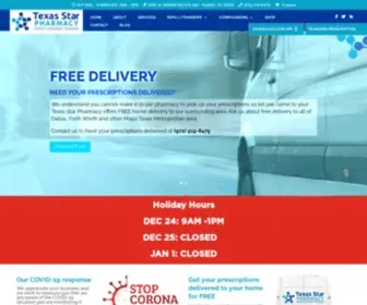 Texasstarpharmacy.com(Texas Star Pharmacy) Screenshot