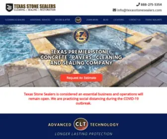 Texasstonesealers.com(Texas Stone Sealers) Screenshot