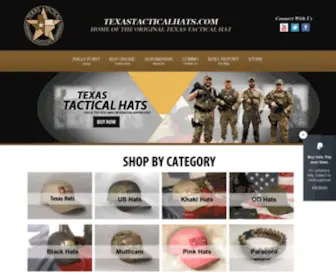 Texastacticalhats.com(Fitted Tactical Hats) Screenshot