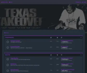 Texastakeover.com(Forum) Screenshot