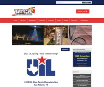 Texastenniscoaches.com(Texastenniscoaches) Screenshot