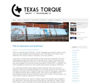 Texastorque.org(Texas Torque) Screenshot