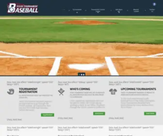 Texastournamentbaseball.com(Texas Tournament Baseball) Screenshot