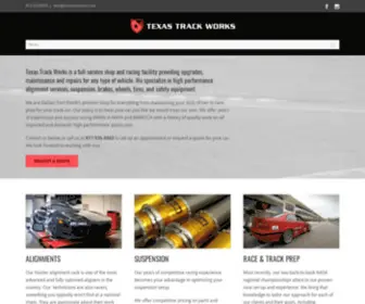 Texastrackworks.com(Texas Track Works) Screenshot
