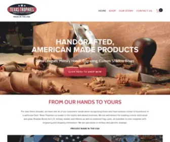 Texastrophies.com(Made in the USA) Screenshot