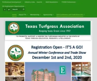 Texasturf.com(Texas Turfgrass Association) Screenshot