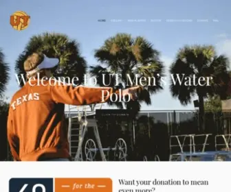 Texaswaterpolo.com(UT Men's WP) Screenshot