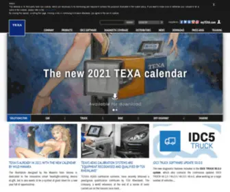 Texausa.com(TEXA S.p.A) Screenshot