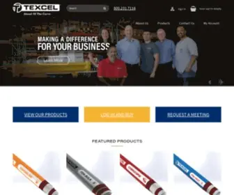 Texcelrubber.com(Texcel) Screenshot