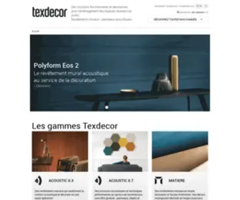 TexDecor.com(Revêtements muraux) Screenshot
