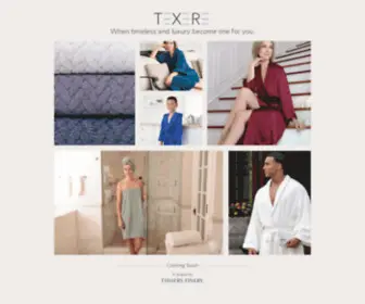 Texeresilk.com(Texere Silk Store & Shop) Screenshot