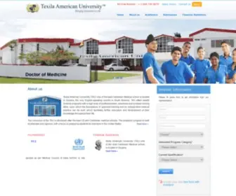 Texila.us(Texila American university) Screenshot