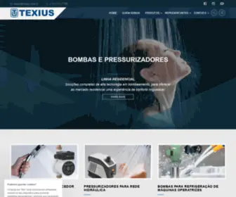Texius.com.br(Pressurizadores) Screenshot