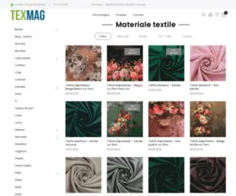 Texmag.ro(Materiale textile) Screenshot