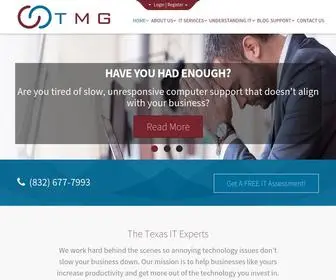 Texmg.com(Texas Management Group) Screenshot