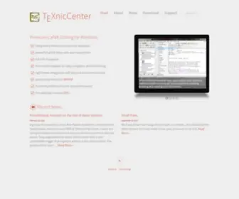 Texniccenter.org(Texniccenter) Screenshot