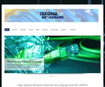 Texoma.net(Internet Texoma) Screenshot