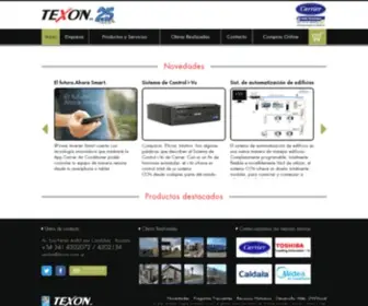 Texon.com.ar(Texón SRL) Screenshot