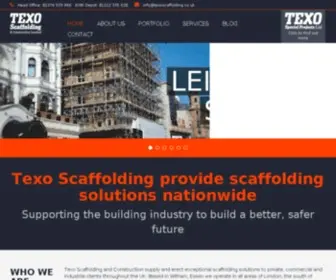 Texoscaffolding.co.uk(Texo Scaffolding) Screenshot