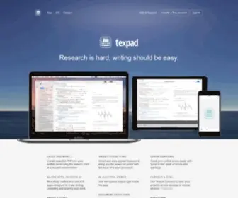 Texpad.com(Smoothest way to write LaTeX) Screenshot