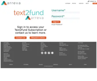 Text2Fund.net(Charity auction) Screenshot