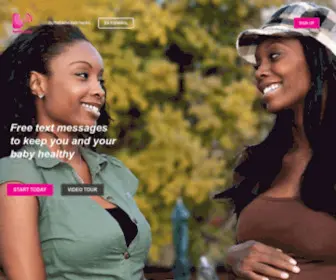 Text4Baby.org(text4baby) Screenshot