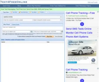 Text4Freeonline.com(Text Free Online) Screenshot