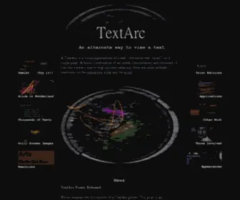 Textarc.org(TextArc) Screenshot