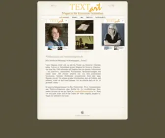 Textartmagazin.de(TextArt Magazin) Screenshot