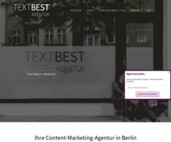 Textbest.de(Ihre Content) Screenshot