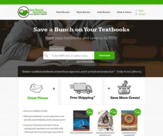 Textbooksolutions.com(Rent Textbooks) Screenshot