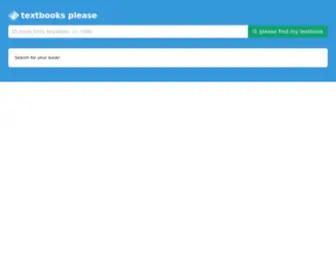 Textbooksplease.com(Textbooks please) Screenshot