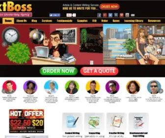 Textboss.com(High-Quality Content & Copywriting) Screenshot