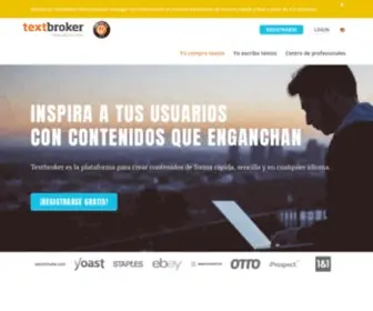 Textbroker.es(Servicio de Redacción y Traducción) Screenshot