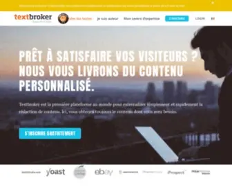 Textbroker.fr(Textbroker) Screenshot