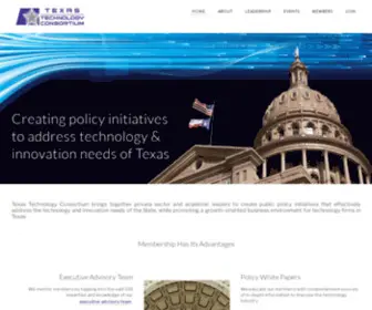 Textc.org(Texas Technology Consortium) Screenshot